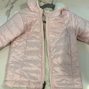 North Face toddler reversible coat